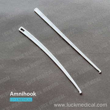 Medical Single Use Amnion Hook Straight/Curved